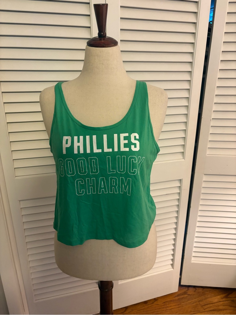 PINK Victoria's Secret Green Phillies Graphic Tank